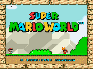 Super Mario World - Untitled Title Screen